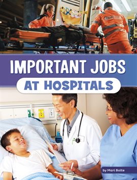 Cover image for Important Jobs at Hospitals