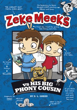 Cover image for Zeke Meeks vs His Big Phony Cousin