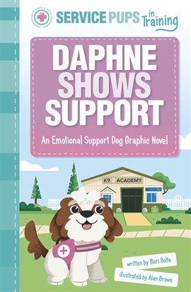 Cover image for Service Pups in Training: Daphne Shows Support