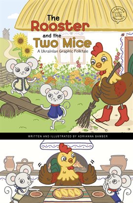 Cover image for Discover Graphics: Global Folktales: The Rooster and the Two Mice