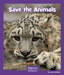 Cover image for Save the Animals