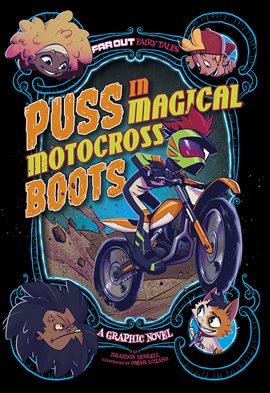 Cover image for Far Out Fairy Tales: Puss in Magical Motocross Boots
