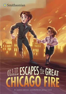 Cover image for Ollie Escapes the Great Chicago Fire