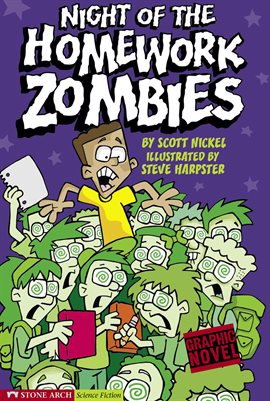 Cover image for Night of the Homework Zombies