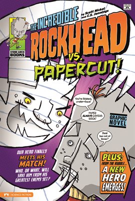 Cover image for The Incredible Rockhead vs Papercut!