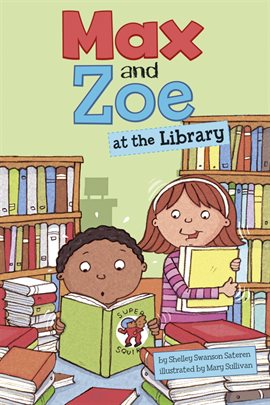 Cover image for Max and Zoe at the Library