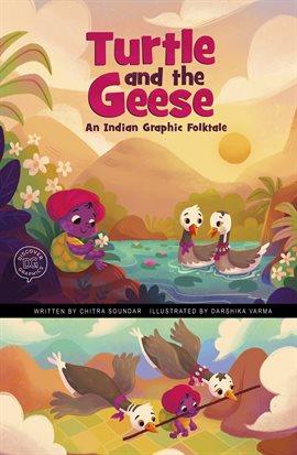 Cover image for Discover Graphics: Global Folktales: Turtle and the Geese