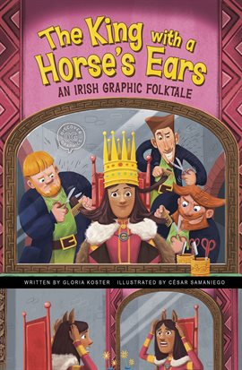 Imagen de portada para Discover Graphics: Global Folktales: The King with a Horse's Ears