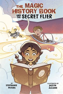 Cover image for The Magic History Book and the Secret Flier