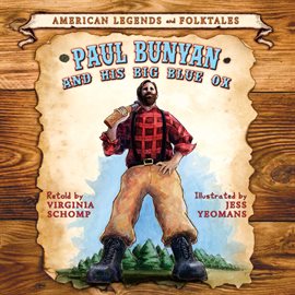Cover image for Paul Bunyan and the Big Blue Ox