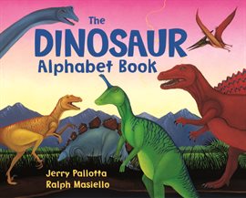 Cover image for The Dinosaur Alphabet Book