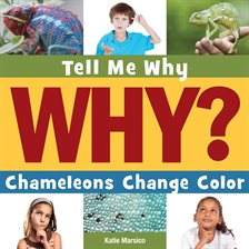 Cover image for Chameleons Change Color