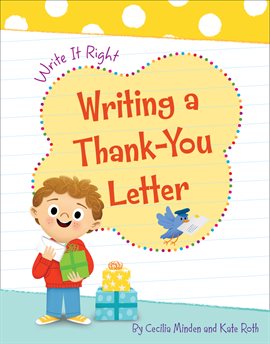 Cover image for Writing a Thank-You Letter