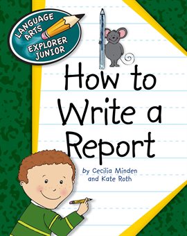 Cover image for How to Write a Report