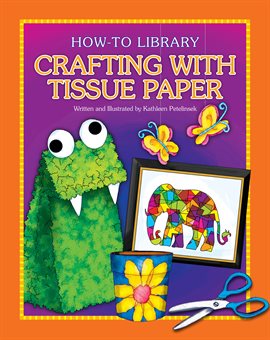 Cover image for Crafting with Tissue Paper