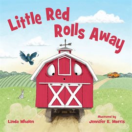 Cover image for Little Red Rolls Away