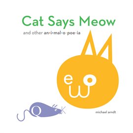 Cover image for Cat Says Meow