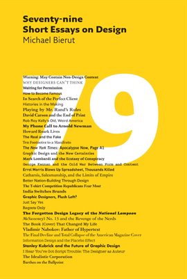 Cover image for Seventy-nine Short Essays on Design