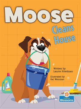Cover image for Moose Cleans House