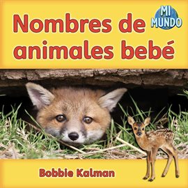 Cover image for Nombres de animales bebé