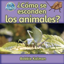 Cover image for ¿Cómo se esconden los animales?