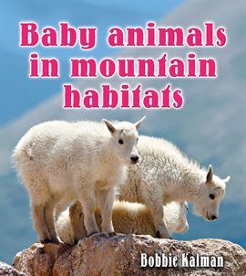 Cover image for Baby animals in mountain habitats