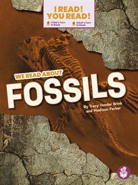 Cover image for We Read About Fossils
