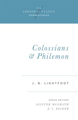 Cover image for Colossians and Philemon
