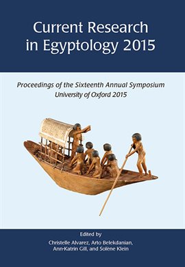 Cover image for Current Research in Egyptology