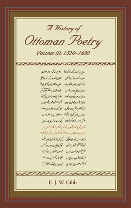 Cover image for A History of Ottoman Poetry Volume III