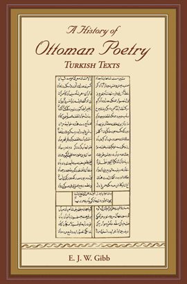 Cover image for A History of Ottoman Poetry, Volume VI