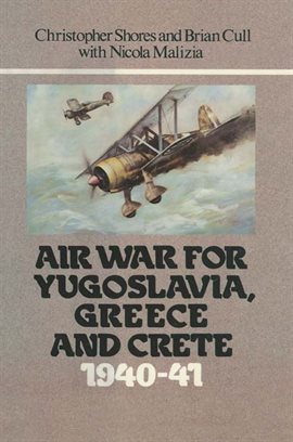 Cover image for Air War for Yugoslavia Greece and Crete 1940-41