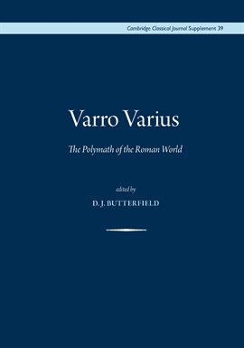 Cover image for Varro varius