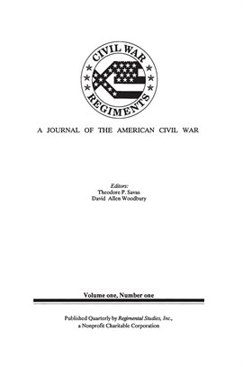 Cover image for A Journal of the American Civil War