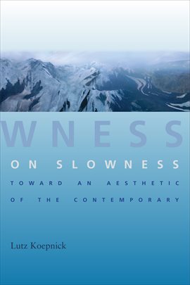 Cover image for On Slowness