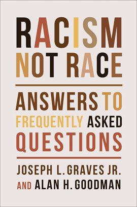 Cover image for Racism, Not Race