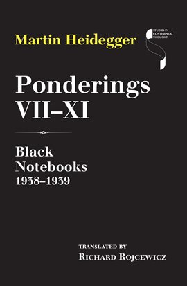 Cover image for Ponderings VII–XI