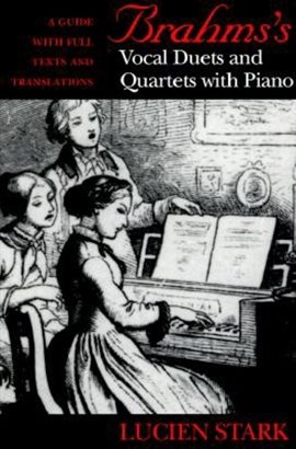 Cover image for Brahms's Vocal Duets and Quartets with Piano