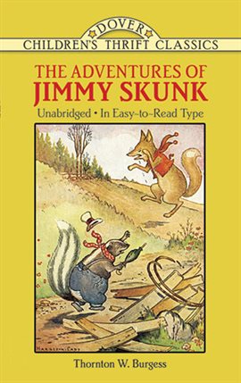 Cover image for The Adventures of Jimmy Skunk