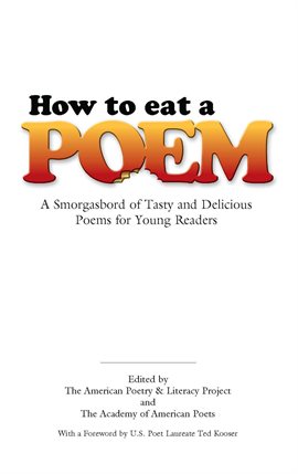 Imagen de portada para How to Eat a Poem