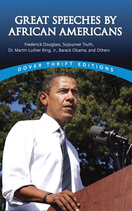 Imagen de portada para Great Speeches by African Americans