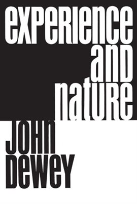 Cover image for Experience and Nature