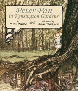 Cover image for Peter Pan in Kensington Gardens