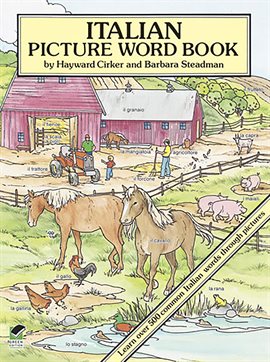 Cover image for Italian Picture Word Book