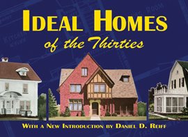 Cover image for Ideal Homes of the Thirties