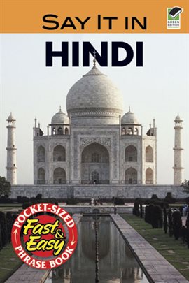 Cover image for Say It in Hindi