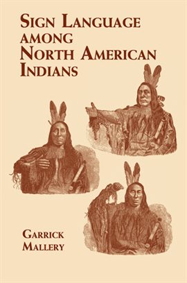 Cover image for Sign Language Among North American Indians