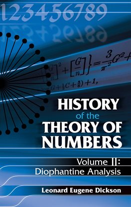 Cover image for History of the Theory of Numbers, Volume II