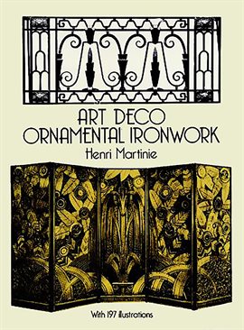 Imagen de portada para Art Deco Ornamental Ironwork
