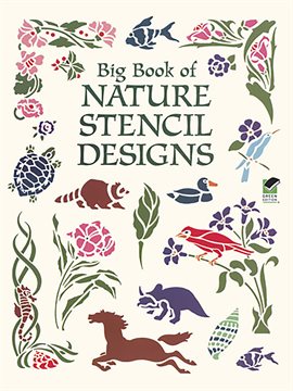 Cover image for Big Book of Nature Stencil Designs